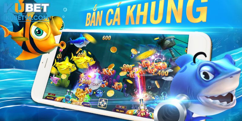 Đồ họa sống động và âm thanh chân thực khi tham gia bắn cá KUBET